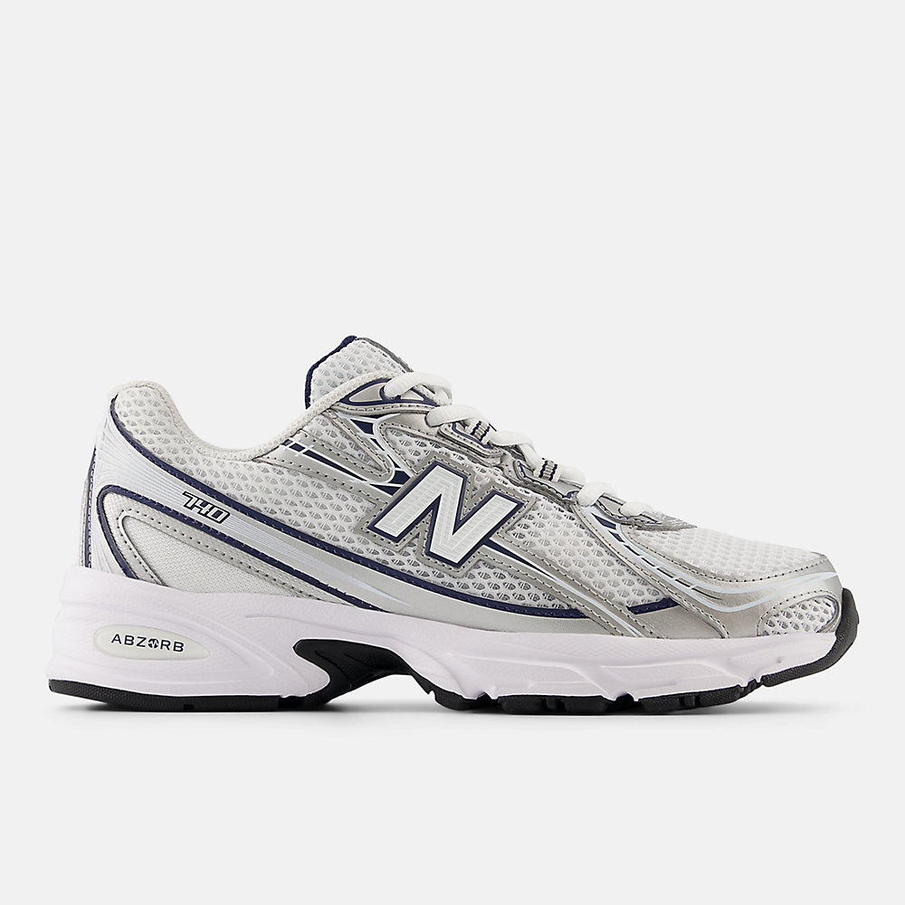 New Balance 740 Shoes NB Navy with White and Shadow Grey